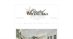 Desktop Screenshot of coastal-woodworks.com